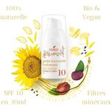 UVBIO - Moisturizing Tanning Gel - Transparant - SPF10 - 100% Natuurlijke Samenstelling