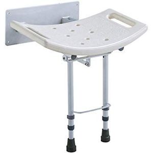 Inklapbare douchestoel | wandstoel | zitting voor ouderen | veiligheid | badstoel | badkruk | wandkruk | douchekruk