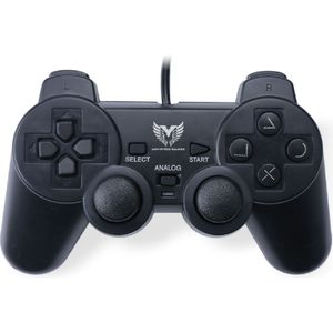 Freaks and Geeks PS2-controller, zwart