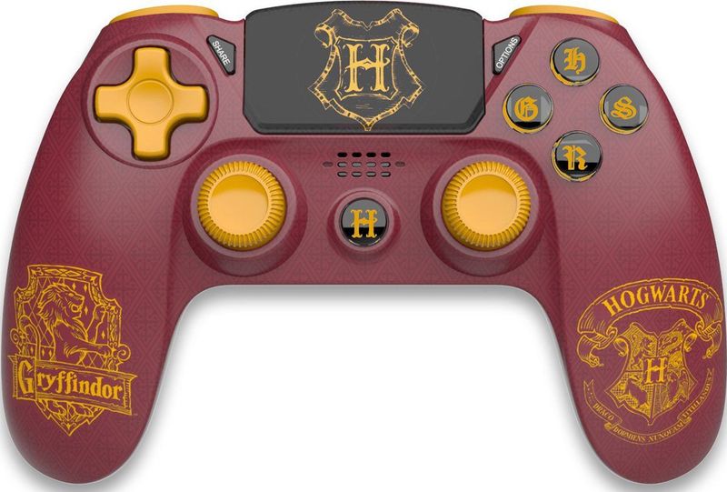 Harry Potter - Gryffindor - Draadloze Controller - 600mAh Batterij - USB-C Kabel