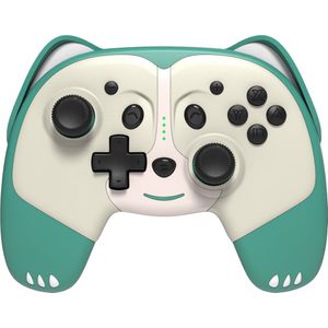 Trade Invaders - Pandy - Draadloze Gamepad - Zwart - Geschikt voor Nintendo Switch