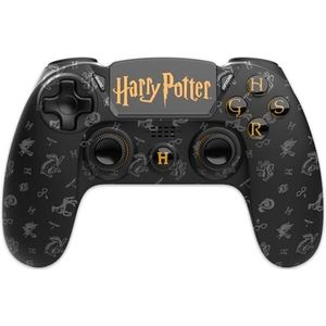 Trade Invaders Harry Potter - Draadloze controller - Zwart (PS4), Controller, Goud, Zwart