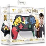 Freaks and Geeks Harry Potter 4 Huizen Draadloze controller geschikt voor Switch - LED - Zwart