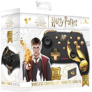 Freaks & Geeks Harry Potter Golden Snitch Nintendo Switch Controller, draadloos, zwart