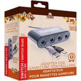 Freaks and Geeeks Adapter voor 4 Game Cube Controllers op Switch en Wii U