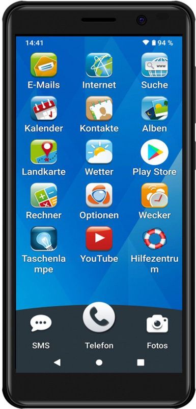 Ordissimo - LeNuméro2 - Smartphone - Zwart - 32 GB - Android 13