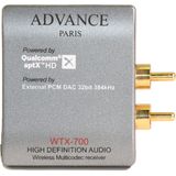 Advance Paris - WTX-700 - Bluetooth Audiostreaming - Draadloos - Zwart