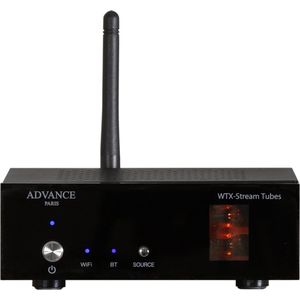 Advance Acoustics - WTX StreamTubes - Netwerkstreamer - Zwart - Materiaal: Aluminium