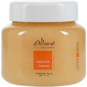 Altearah Scrub Orange Creativity - Lichaamsscrub - Biologisch - Aromatherpie - 400  Gram