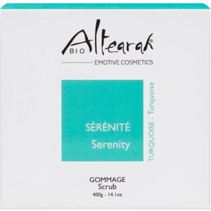 Altearah Scrub Turqoise Serenity - Scrub - Biologisch - Aromatherpie - 400  Gram