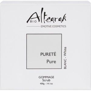 Altearah Scrub White Pure - Scrub - Biologisch - Aromatherpie - 400  Gram