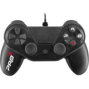 Subsonic - Pro 4 - Bedrade Controller - Zwart - Voor PS4