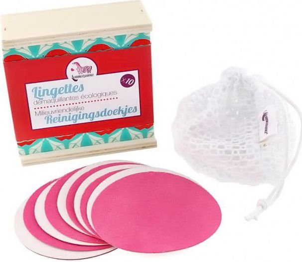 Lamazuna Wasbare wattenschijfjes - 10 Stuks