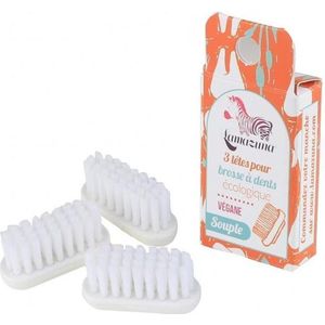 Lamazuna - Opzetborstels - Soft - Set van 3 - Milieuvriendelijk