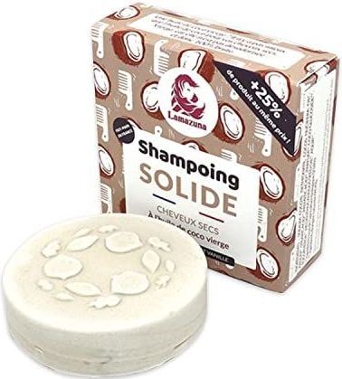 Lamazuna - Madeleine - Shampoo Bar - Droog Haar - Natuurlijke Ingrediënten