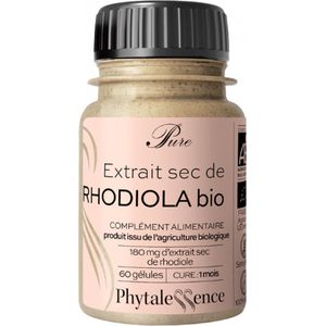 Phytalessence Pure Rhodiola Organic 60 Capsules