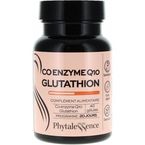 Phytalessence Co-enzym Q10 Glutathion 40 Capsules