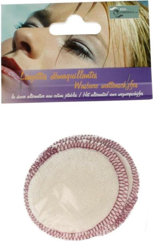 Wattenschijfjes - Klein - 100% Biologische Badstof - 5 Stuks