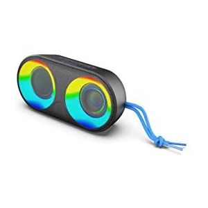 RYGHT Toogo M R481313 Draadloze outdoor-luidspreker met RGB-led, 7 uur looptijd, zwart