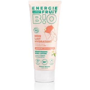ENERGIE FRUIT |Vochtinbrengende lichaamsmelk | biologisch gecertificeerd door Ecocert | Monoi- en macadamia-olie | veganistisch | 200 ml
