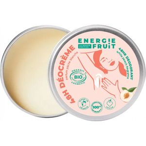 ENERGIE FRUIT Deodorantcrème 48 uur, perzik, biologisch gecertificeerd door Ecocert