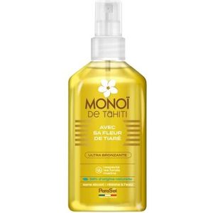 ParaSol Monoï de Tahiti Spray met Tiaré bloem, geel, 125 ml (1 stuk)