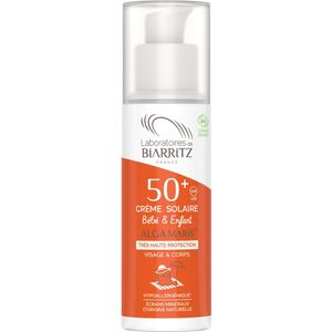 Laboratoires de Biarritz - Suncare - Alga Maris - Zonnebrandcrème Baby & Kind SPF50+ 100ml