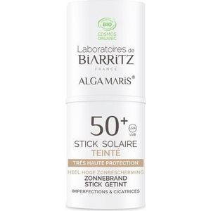 Laboratoires De Biarritz Alga Maris - Getinte Zonnebrand Stick Gezicht & Lichaam Goud Spf50+