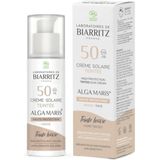 Laboratoires de Biarritz - Suncare - Alga Maris - Getinte gezichtszonnebrand SPF50 Ivoor 50ml