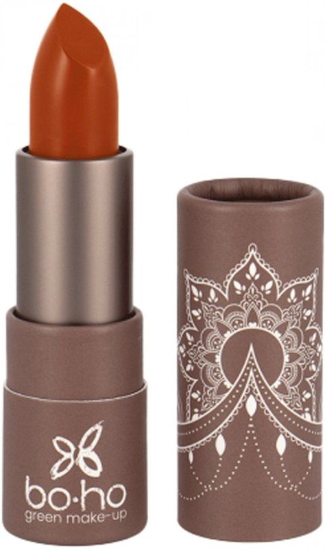 Boho Green Make-Up - Matte Transparant Lipstick 3.5 g 307 - Coquelicot