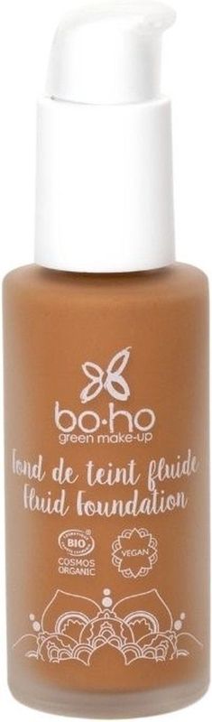 Boho Green Make-Up - Liquid Foundation 30 ml 07 - Caramel Brun