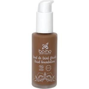 Boho Green Make-Up - Liquid Foundation 30 ml 10 - Cafe au Lait
