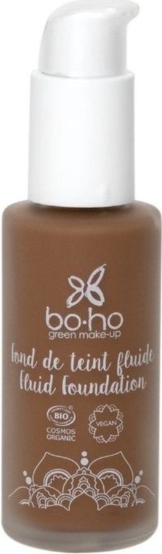 Boho Green Make-Up - Liquid Foundation 30 ml 10 - Cafe au Lait