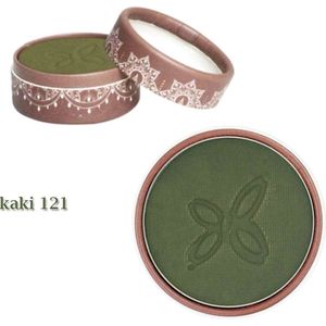 Boho Green Make-Up Organic Eyeshadow in de kleur nr. 121 Kaki