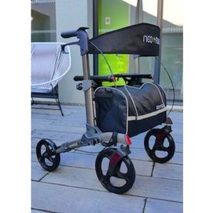 Rollator - Neo Fold Evolution - 4 Wielen - Opvouwbaar - Gevoerd