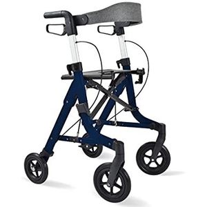 Identites Rollator Neo Light M, blauw, metaal, volwassenen