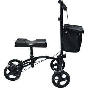 Knie Step - Medische Loopfiets - Verstelbare Stuur en Beensteun - Antislip Wielen