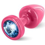 ANNI by Diogol Ronde Anale Plug, Roze T1 Blauw