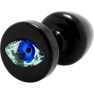Diogol - Anni R Butt Plug Oog Zwart Crystal Zwart 30 mm