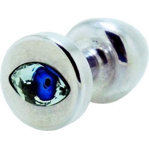 Diogol - Anni R Butt Plug Oog Zilver Crystal Zilver 25 mm