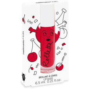 Nailmatic Kids Rollette Lipgloss voor Kinderen Tint Cherry 6,5 ml