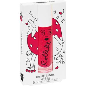 Nailmatic Kids Rollette Lipgloss voor Kinderen Tint Strawberry 6,5 ml