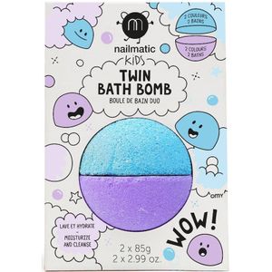 Nailmatic Kids Badbom Twin Blauw/Paars 160g