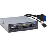 Lecteur de Cartes Smartteck compatible 25 en 1 interne USB 3.0 + 1 port USB