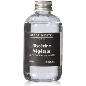 SERGE D'ESTEL PARIS Plantaardige Glycerine 100ml 100% Puur en Natuurlijk. Hydraterende Gladmakende Verzachtende Verzorging Actief. Verzachtende basis voor thuis cosmetische voorbereiding.