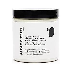 SERGE D'ESTEL PARIS Masker voor gekleurd haar, 250 g, verzorgt en maakt beschadigd haar, veganistische formule