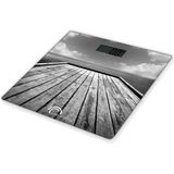 Little Balance - Digitale Personenweegschaal - Bruin - 180 kg - LCD-scherm