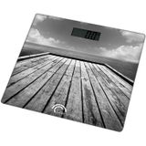 Little Balance - Digitale Personenweegschaal - Bruin - 180 kg - LCD-scherm