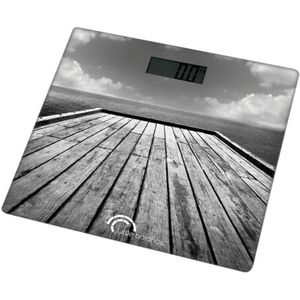 Little Balance - Digitale Personenweegschaal - Bruin - 180 kg - LCD-scherm