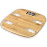 Little Balance - 8359 - Slimme Weegschaal - Bamboe - 13x Lichaamsanalyse - USB Oplaadbaar
